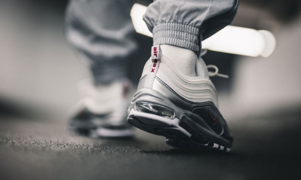Giày Nike Air Max 97 QS 'B-Sides White Silver' AT5458-100 - Ảnh 3