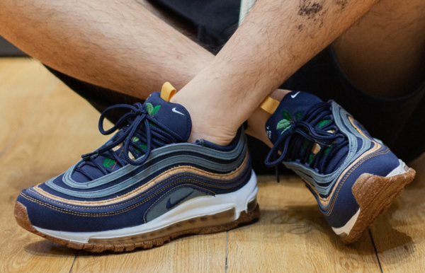 Giày Nike Air Max 97 SE 'Cork Obsidian' DC3986-300 - Ảnh 6