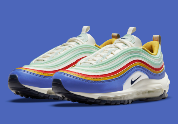 Giày Nike Wmns Air Max 97 'Multi-Color' DH5724-100 - Ảnh 7