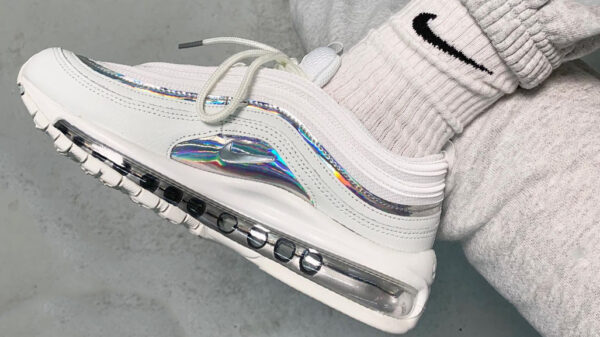 Giày Nike Air Max 97 Iridescent White (W) CJ9706-100 - Ảnh 3