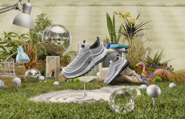 Giày Golf Nike Air Max 97 Golf 'Silver Bullet' CI7538-001 - Ảnh 5