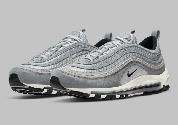 Giày Nike Air Max 97 'Smoke Grey Metallic Silver' DR0157-001 - Ảnh 6
