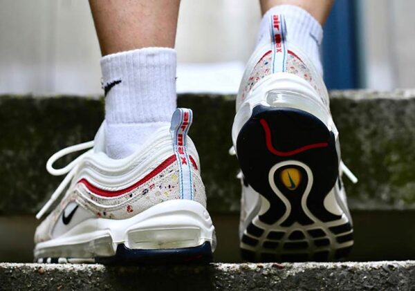 Giày Nike Air Max 97 'Paint Splatter' 312834-102 - Ảnh 4