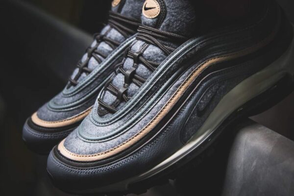 Giày Nike Air Max 97 Premium 'Deep Pewter Wool' 312834-003 - Ảnh 7