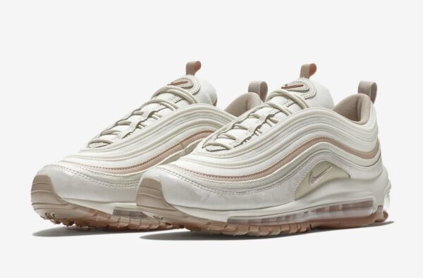 Giày Nike Wmns Air Max 97 Premium 'Light Bone' 917646-004 - Ảnh 5