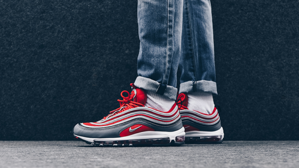 Giày Nike Air Max 97 'Red Grey' 921826-007 - Ảnh 2