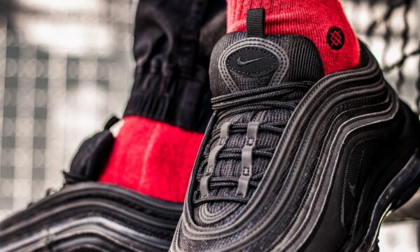 Giày Nike Air Max 97 'Triple Black' BQ4567-001 - Ảnh 3
