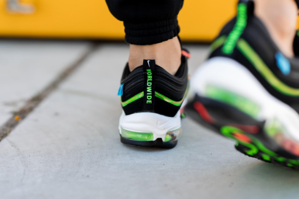 Giày Nike Air Max 97 'Worldwide Pack Black' CZ5607-001 - Ảnh 4