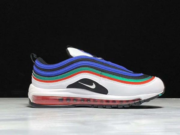 Giày Nike Air Max 97 GS 'White Multi' CW7013-100 - Ảnh 6