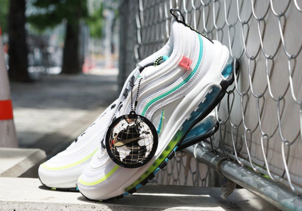 Giày Nike Air Max 97 'Worldwide Pack  White' CZ5607-100 - Ảnh 6