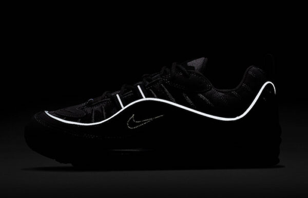 Giày Nike Air Max 98 Black Off Noir AH6799-004 - Ảnh 8