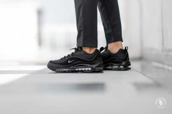 Giày Nike Air Max 98 Black Anthracite CQ4028-001 - Ảnh 6