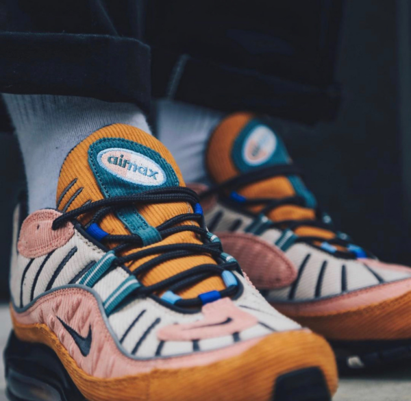 Giày Nike Air Max 98 'Corduroy Pack Orange' CQ7513-814 - Ảnh 4
