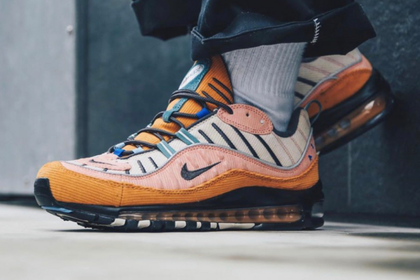Giày Nike Air Max 98 'Corduroy Pack Orange' CQ7513-814 - Ảnh 5