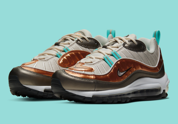 Giày Nike Wmns Air Max 98 'Copper Teal' BV6536-002 - Ảnh 6