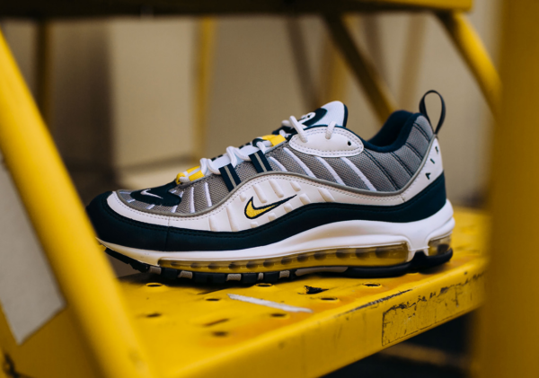 Giày Air Max 98 'Tour Yellow' 2018 640744-105 - Ảnh 3