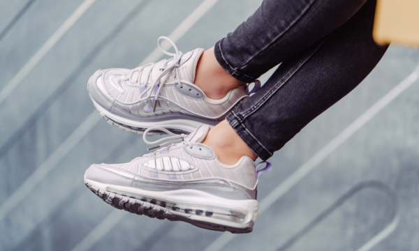 Giày Nike Wmns Air Max 98 'Lilac Metallic Silver' BV6536-001 - Ảnh 4