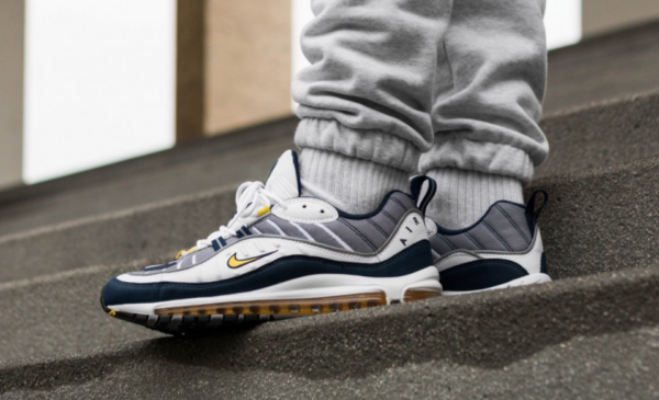 Giày Air Max 98 'Tour Yellow' 2018 640744-105 - Ảnh 7