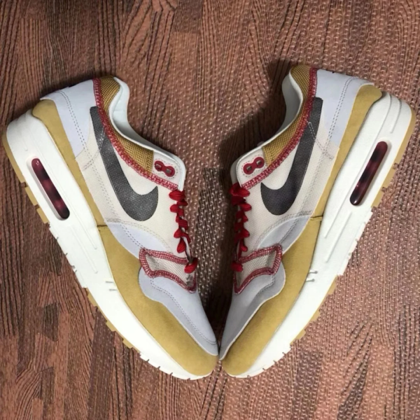Giày Nike Air Max 1 Inside Out Club 'Gold Black' 858876-713 - Ảnh 4