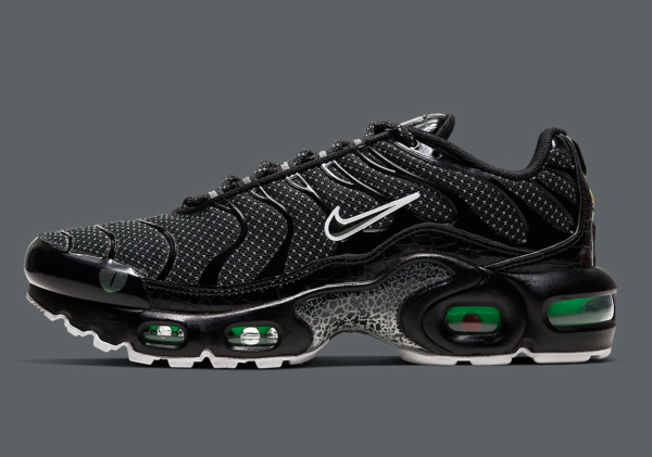Giày Nike Air Max Plus QS GS 'Crocodile' CV2392-001 - Ảnh 4