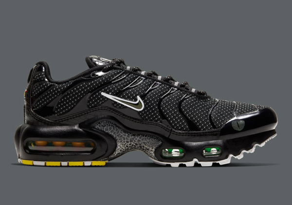 Giày Nike Air Max Plus QS GS 'Crocodile' CV2392-001 - Ảnh 3