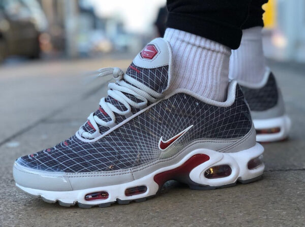 Giày Nike Air Max Plus Wave Grid Grey BV1983-001 - Ảnh 5