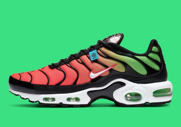 Giày Nike Air Max Plus 'Worldwide Pack Crimson Green' CK7291-001 - Ảnh 4