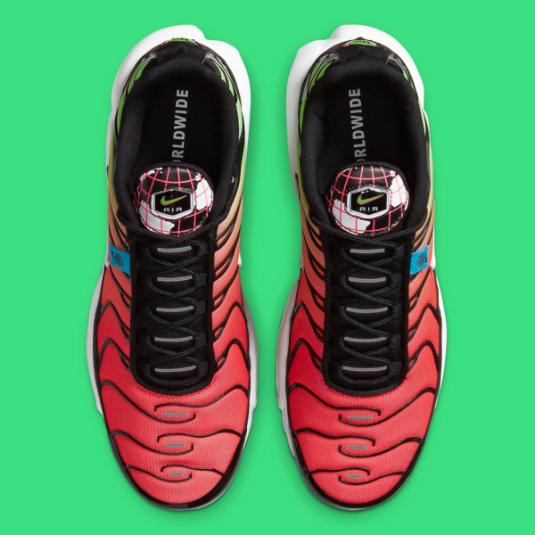 Giày Nike Air Max Plus 'Worldwide Pack Crimson Green' CK7291-001 - Ảnh 2