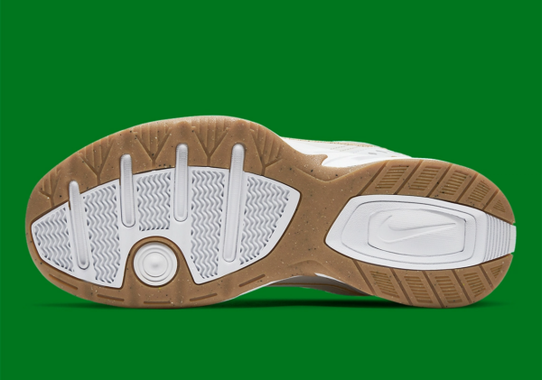 Giày Nike Air Monarch IV 'White Lucky Green Gold' 415445-103 - Ảnh 4