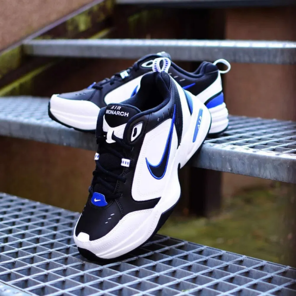 Giày Nike Air Monarch IV 'Black Blue' 415445-002 - Ảnh 7