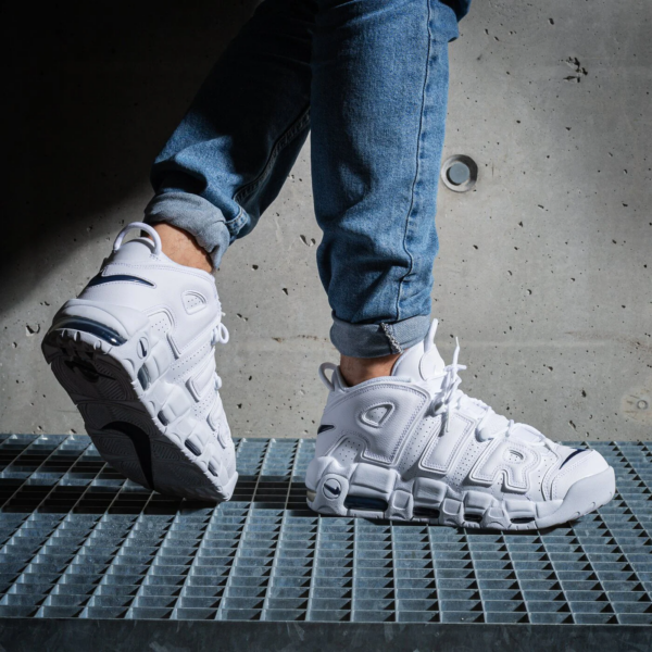 Giày Nike Air More Uptempo 96 'White Midnight' DH8011-100 - Ảnh 4