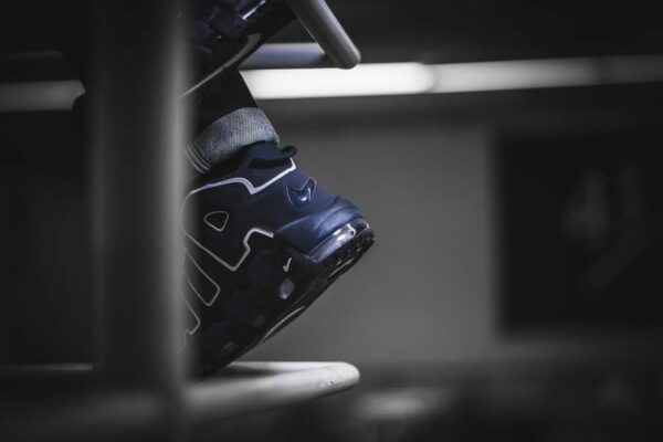 Giày Nike Air More Uptempo '96 'Obsidian' 921948-400 - Ảnh 3