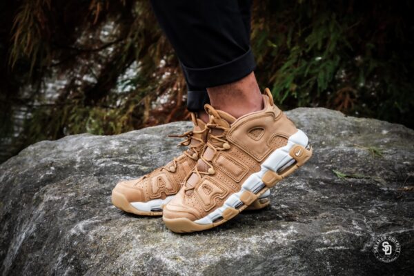 Giày Nike Air More Uptempo 'Flax' AA4060-200 - Ảnh 2