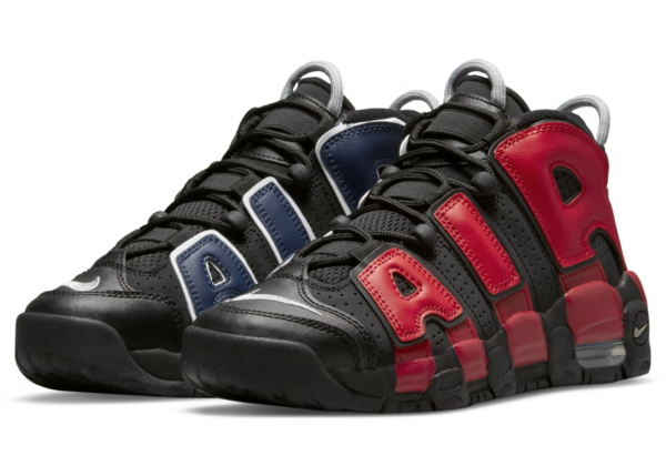 Giày Nike Air More Uptempo Alternates Split 'Navy Red' (GS) DM0017-001 - Ảnh 4