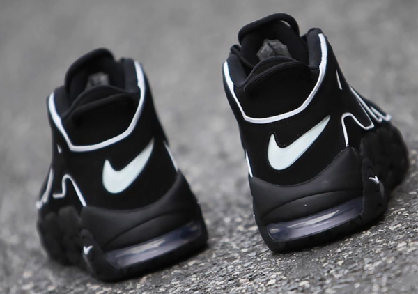 Giày Nike Air More Uptempo 'Black White' 2020 414962-002 - Ảnh 7