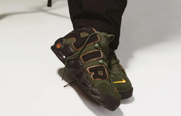 Giày Nike Air More Uptempo 'Cargo Khaki' DX2669-300 - Ảnh 2