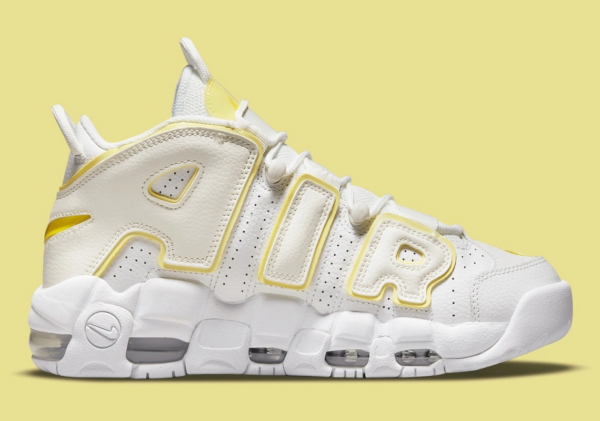 Giày Nike Wmns Air More Uptempo 'Light Citron' DM3035-100 - Ảnh 3