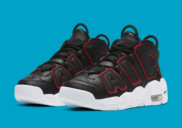 Giày Nike Air More Uptempo GS 'Bred' DJ4610-001 - Ảnh 5