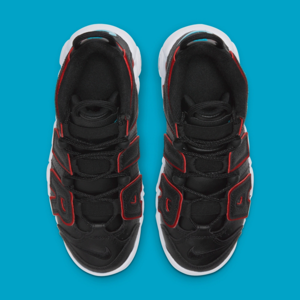 Giày Nike Air More Uptempo GS 'Bred' DJ4610-001 - Ảnh 7