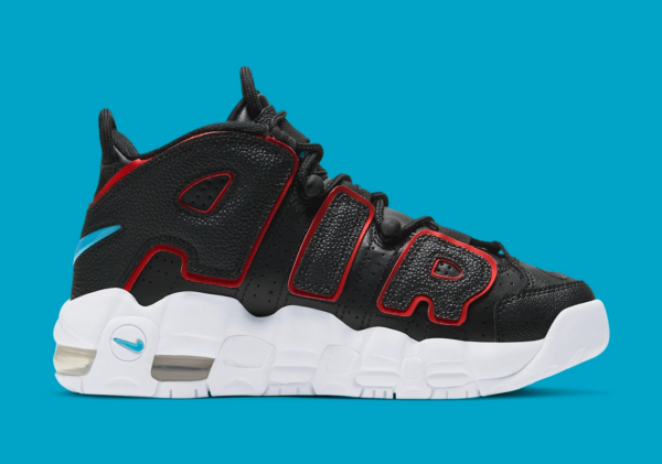Giày Nike Air More Uptempo GS 'Bred' DJ4610-001 - Ảnh 2