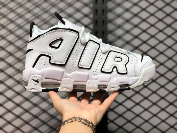 Giày Nike Air More Uptempo 'White Black' DO6718-100 - Ảnh 4
