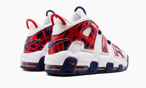 Giày Nike Air More Uptempo 'Red Navy Camo' CZ7877-100 - Ảnh 5
