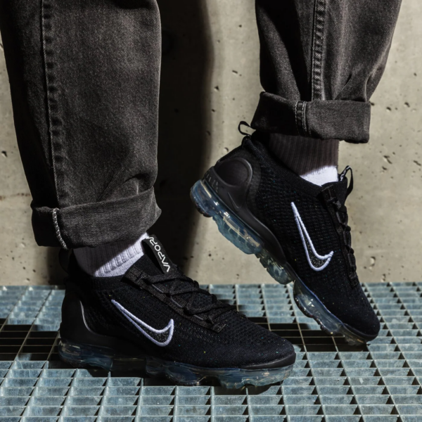 Giày Nike Wmns Air VaporMax 2021 Flyknit 'Black Speckled' DC4112-002 - Ảnh 2