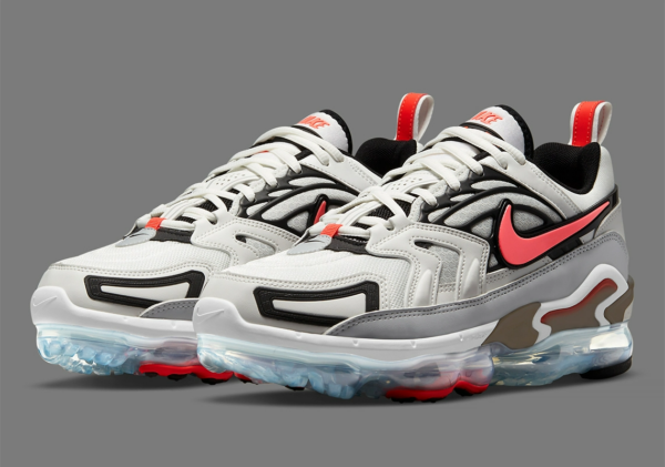 Giày Nike Air VaporMax EVO 'Summit White Bright Crimson'  CZ1924-100 - Ảnh 6