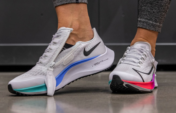 Giày Nike Wmns Air Zoom Pegasus 37 FlyEase 'White Multi-Color' CK8605-100 - Ảnh 4