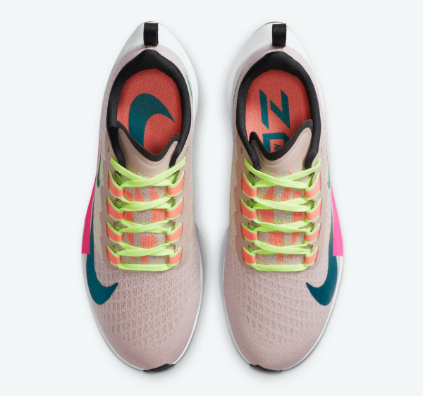Giày Nike Wmns Air Zoom Pegasus 37 Premium 'Barely Rose Spruce' CQ9977-600 - Ảnh 6