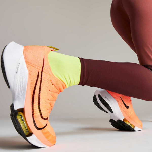 Giày Nike Air Zoom Tempo NEXT% Flyknit Bright Mango CI9923-800 - Ảnh 3