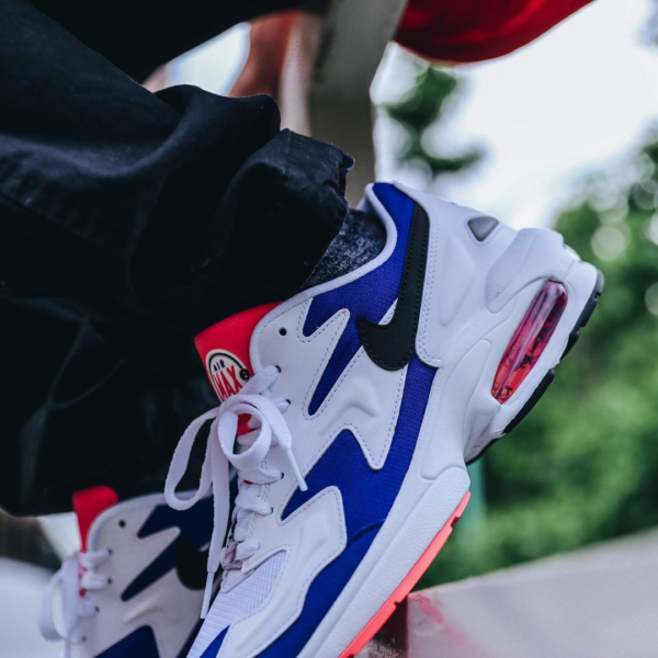 Giày Nike Air Max 2 Light 'White Ultramarine' AO1741-104 - Ảnh 3