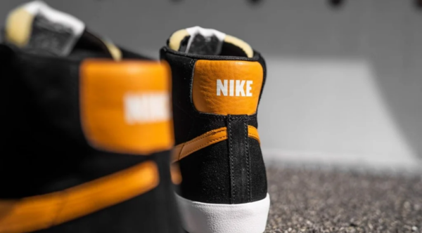 Giày Nike Blazer Mid Vintage 'Black Amber' CJ9693-001 - Ảnh 3