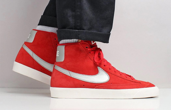 Giày Nike Blazer Mid Vintage 77 'University Red' CJ9693-600 - Ảnh 5